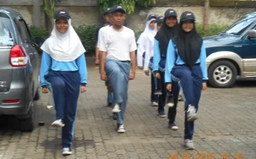 Latihan Paskibra 8