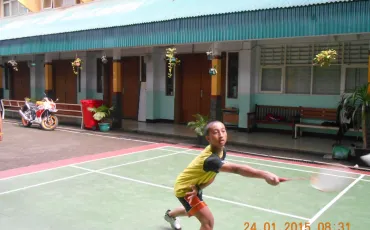 Badminton Latihan Badminton 1 1 dscn0635