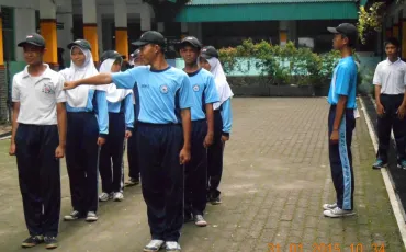 Latihan Paskibra 10