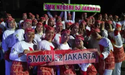 SMKN 52 Jakarta dalam Semarak Asian Games 2018
