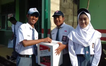 SMKN 52 Jakarta Peduli Bencana Palu