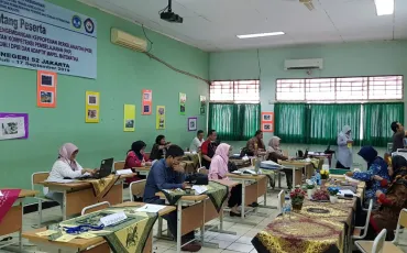 Kegiatan PKB Mapel DPIB di SMKN 52