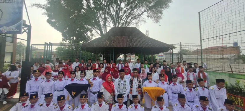 Peringatan HUT Kemerdekaan RI ke-79 di SMKN 52 Jakarta