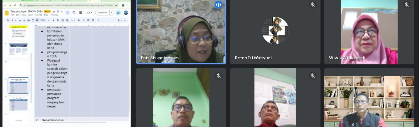 Pendampingan Sekolah PK oleh Bispar